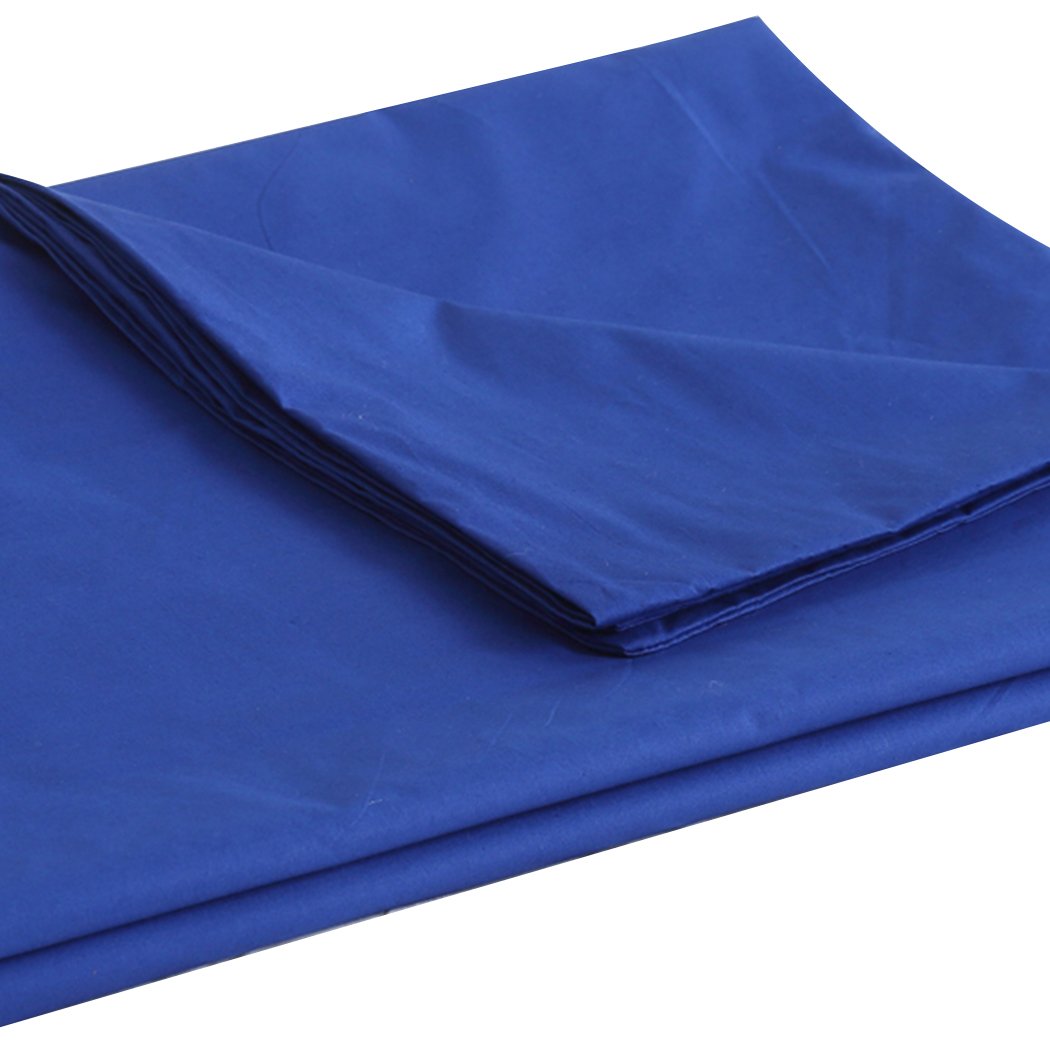 Weighted Blanket 12KG Heavy Gravity Deep Relax Adults Cotton Cover Blue Dreamz