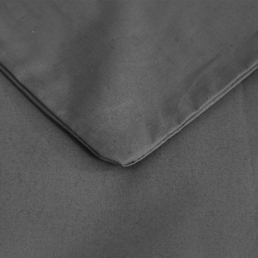 Weighted Blanket 10KG Heavy Gravity Deep Relax Adults Cotton Cover Grey Dreamz