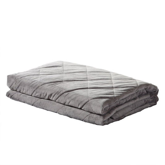 7KG Anti Anxiety Weighted Blanket Gravity Blankets Grey Colour Dreamz