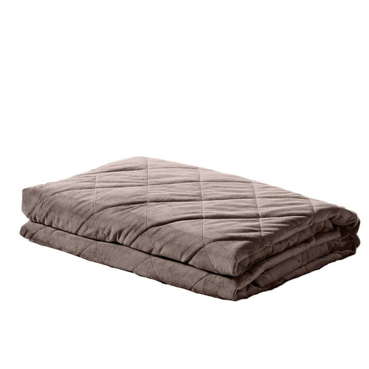 9KG Adults Size Anti Anxiety Weighted Blanket Gravity Blankets Mink Dreamz
