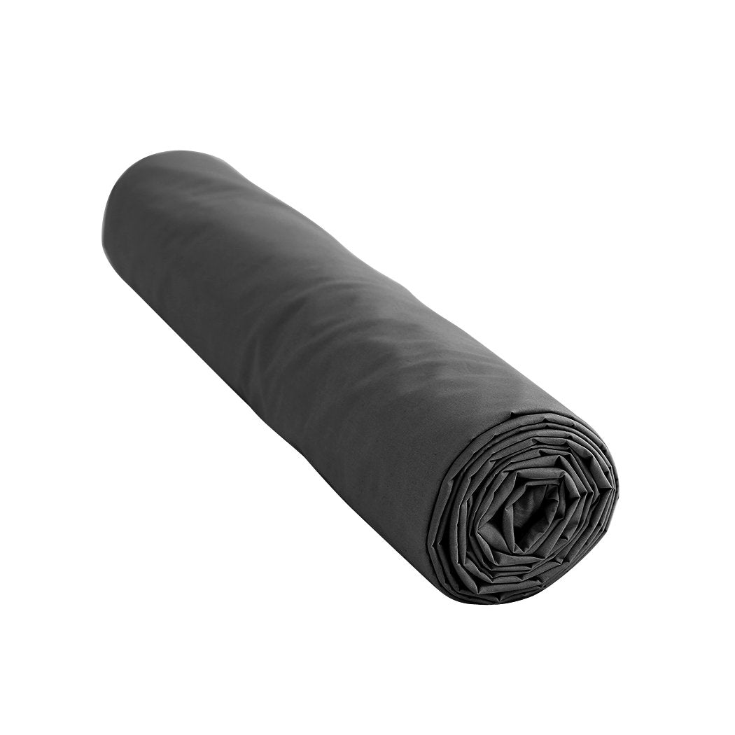 Weighted Blanket 10KG Heavy Gravity Deep Relax Adults Cotton Cover Grey Dreamz