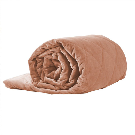 11KG Adults Size Anti Anxiety Weighted Blanket Gravity Blankets Pink Dreamz