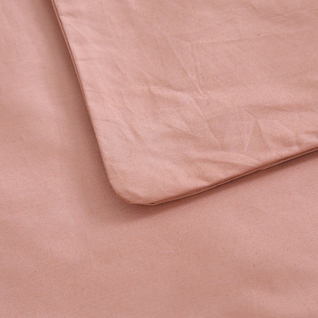 Weighted Blanket 10KG Heavy Gravity Deep Relax Adults Cotton Cover Pink Dreamz