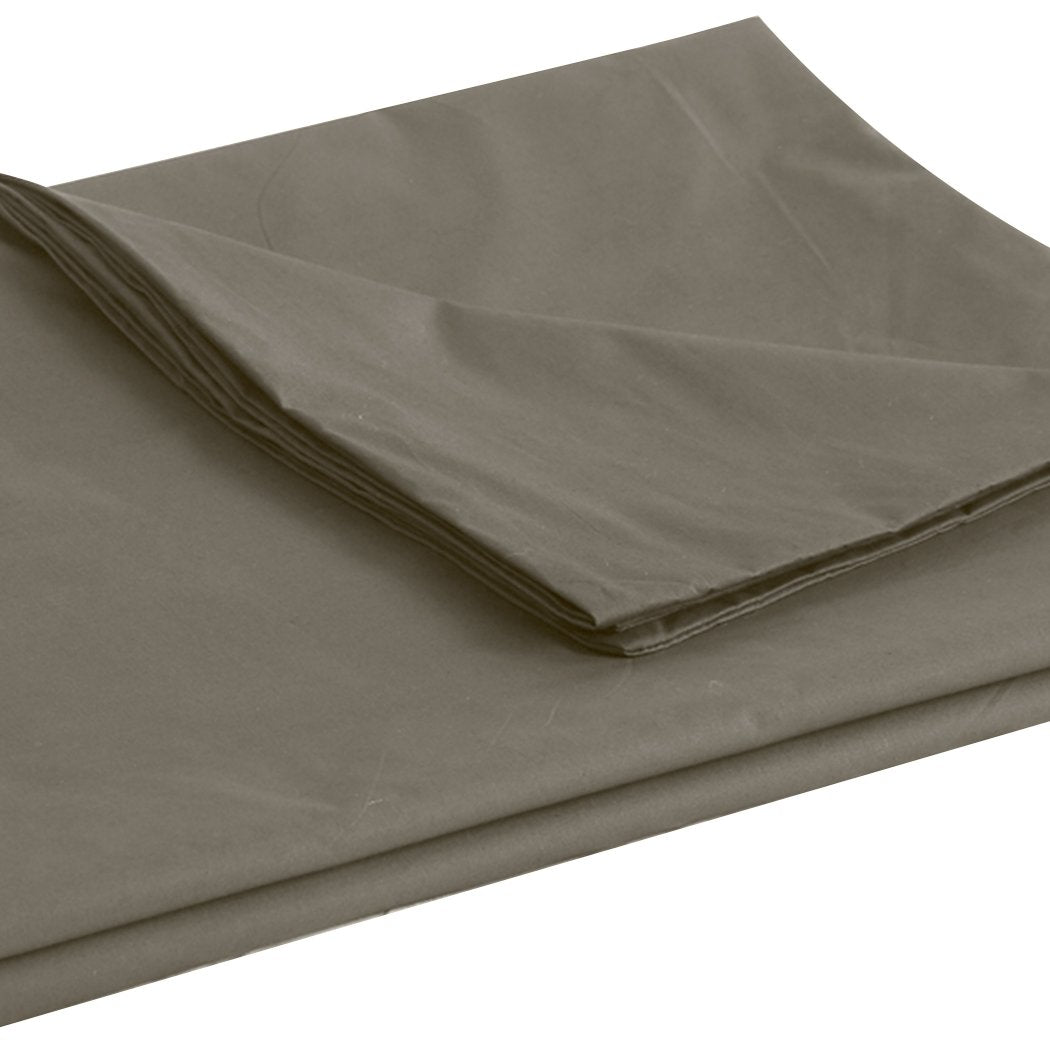 Weighted Blanket 10KG Heavy Gravity Deep Relax Adults Cotton Cover Brown Dreamz