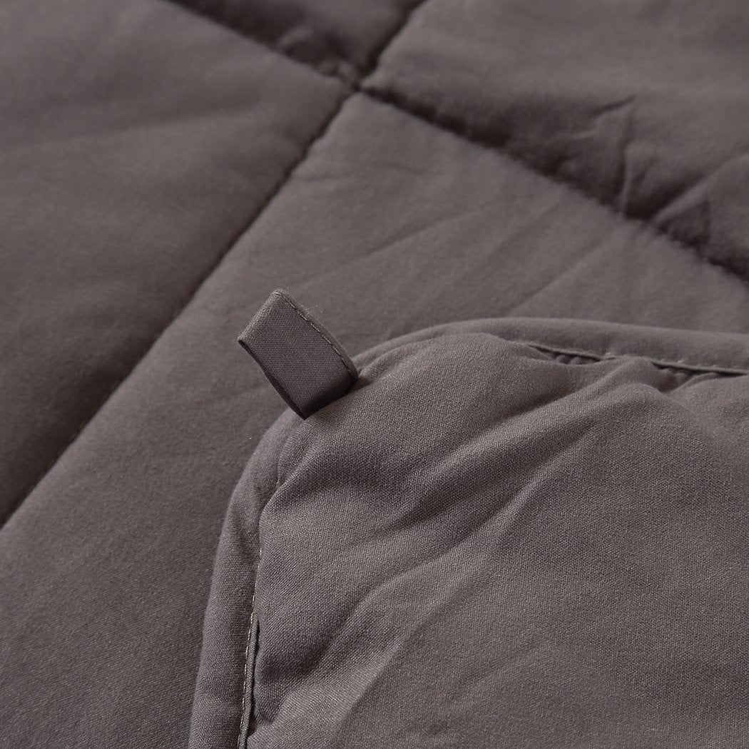 Weighted Blanket Heavy Gravity Deep Relax 7KG Adult Double Grey Dreamz