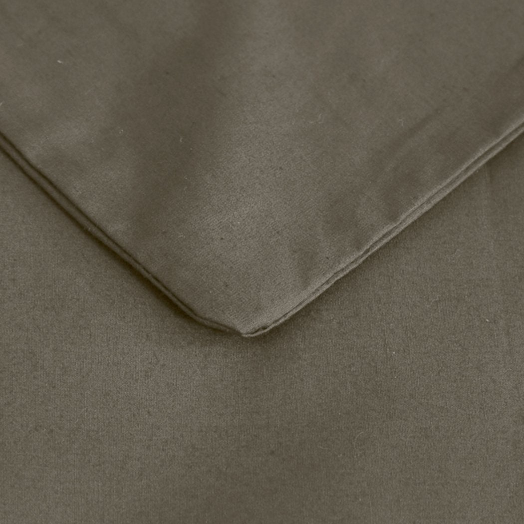 Weighted Blanket 10KG Heavy Gravity Deep Relax Adults Cotton Cover Brown Dreamz