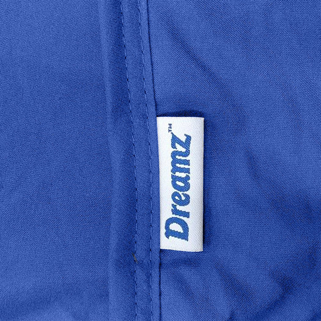 7KG Anti Anxiety Weighted Blanket Gravity Blankets Royal Blue Colour Dreamz