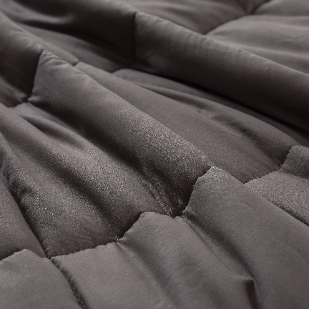 Weighted Blanket Heavy Gravity Deep Relax 7KG Adult Double Grey Dreamz