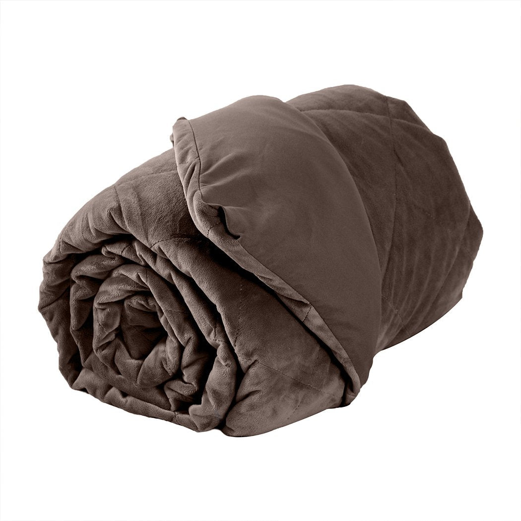 9KG Adults Size Anti Anxiety Weighted Blanket Gravity Blankets Mink Dreamz