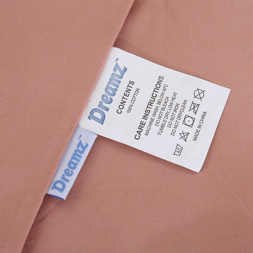 Weighted Blanket 10KG Heavy Gravity Deep Relax Adults Cotton Cover Pink Dreamz