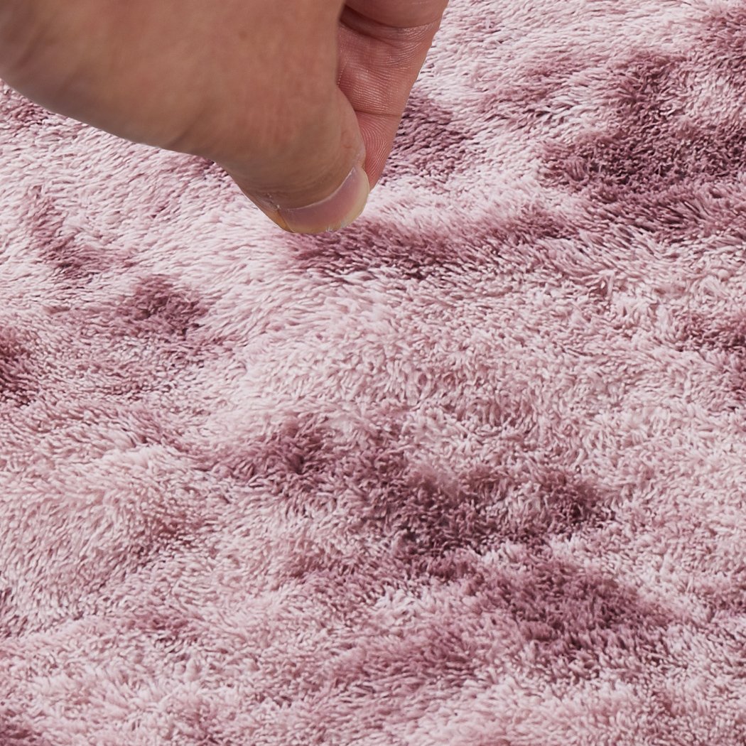 Floor Rug Shaggy Rugs Soft Large Carpet Area Tie-dyed Noon TO Dust 200x300cm Big Bedding Australia